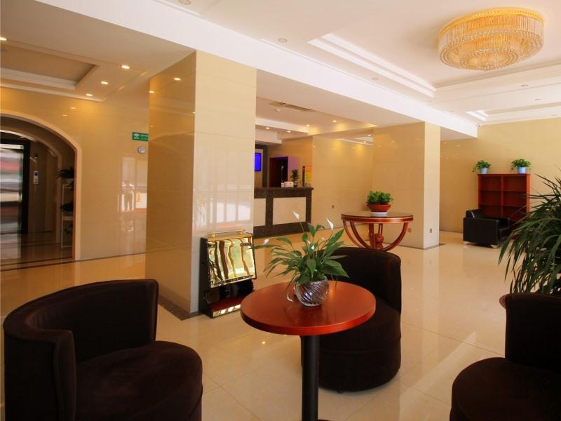 Greentree Inn Shanxi Xinzhou South Jianshe Road Express Hotel Exterior foto