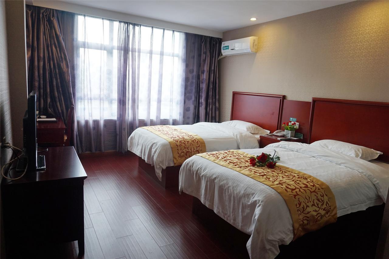 Greentree Inn Shanxi Xinzhou South Jianshe Road Express Hotel Exterior foto