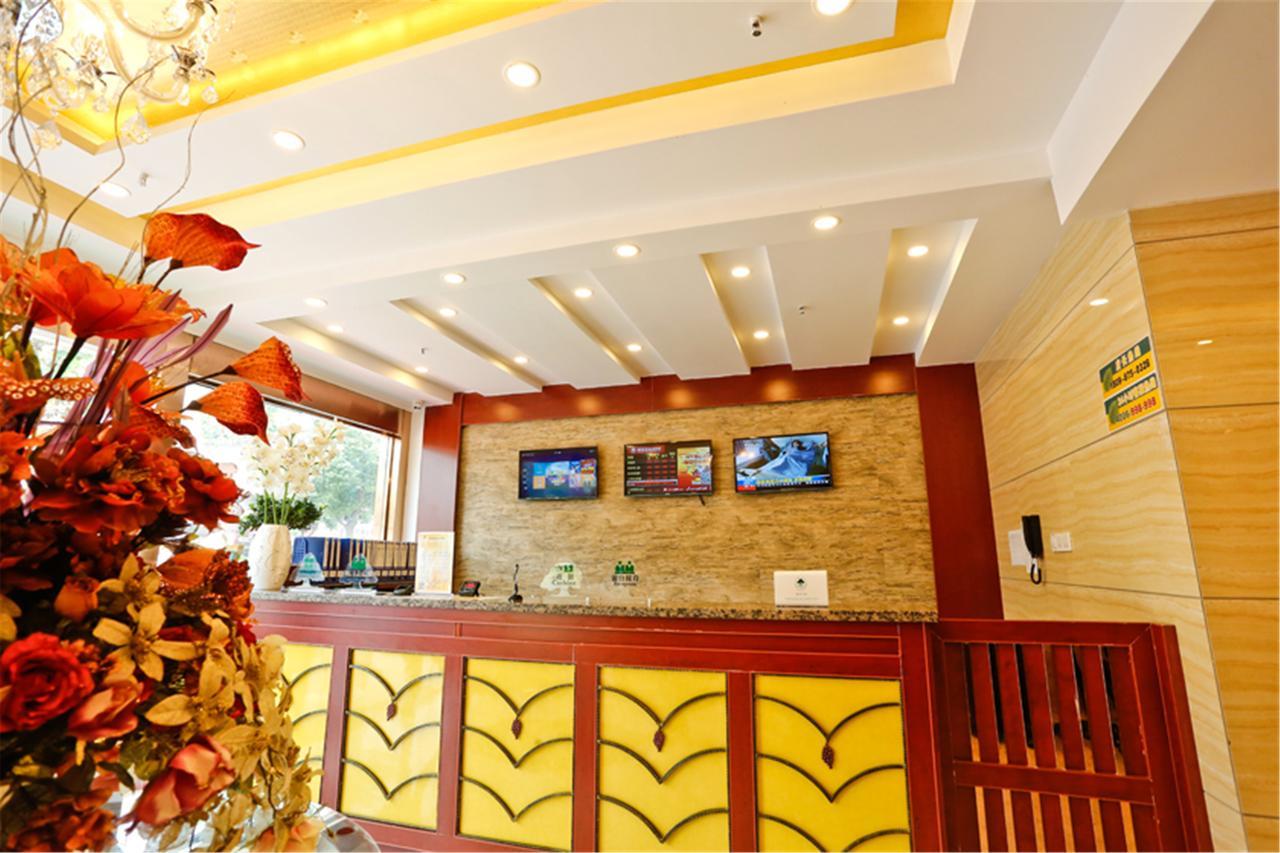 Greentree Inn Shanxi Xinzhou South Jianshe Road Express Hotel Exterior foto