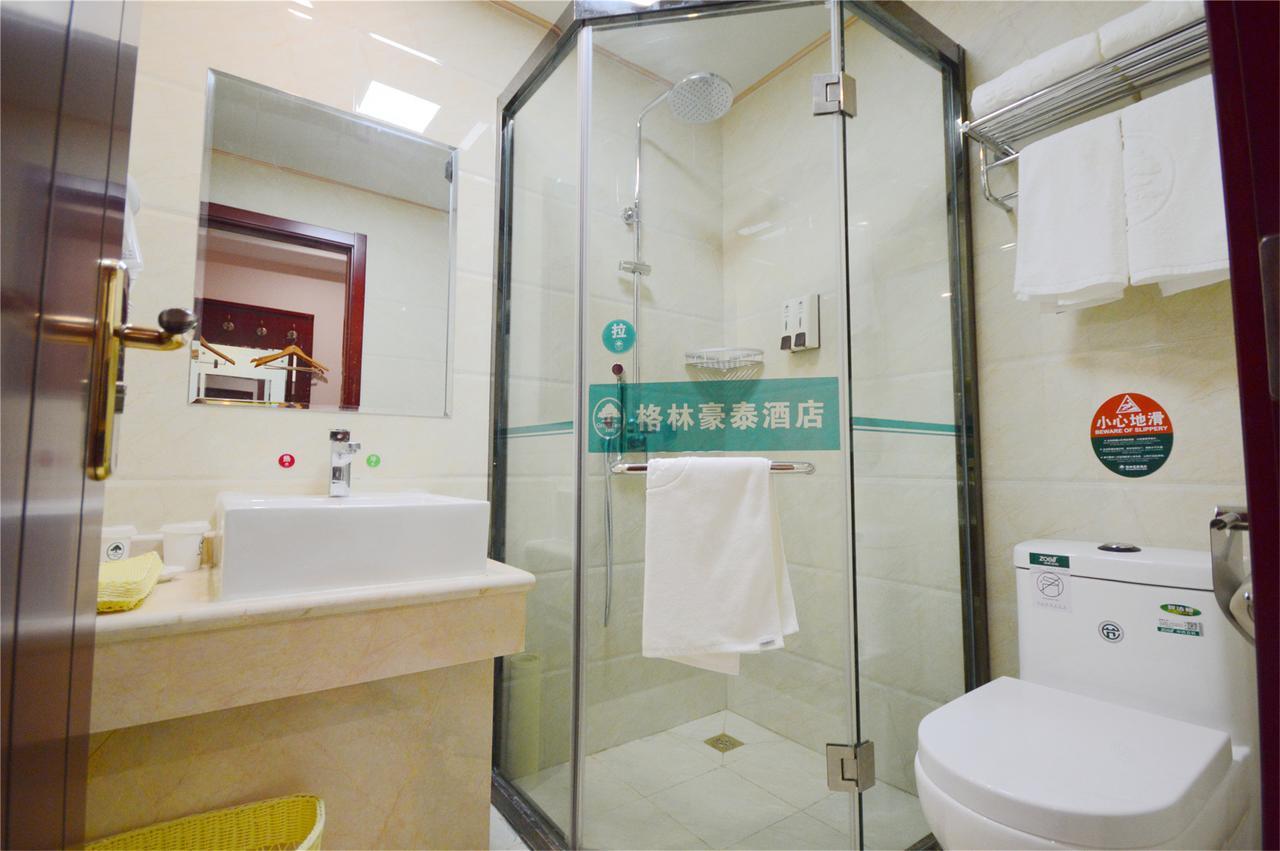 Greentree Inn Shanxi Xinzhou South Jianshe Road Express Hotel Exterior foto