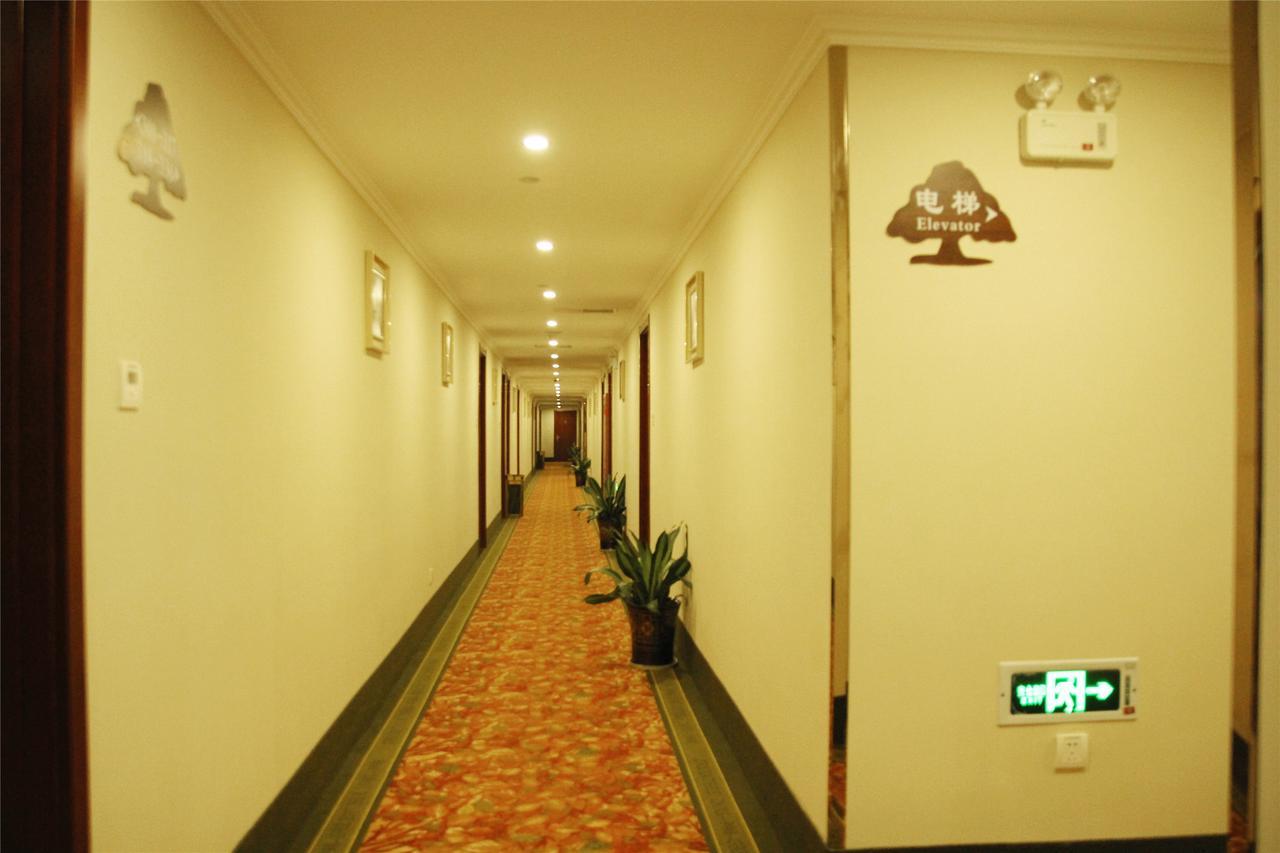 Greentree Inn Shanxi Xinzhou South Jianshe Road Express Hotel Exterior foto